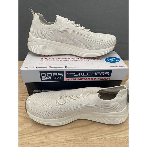 Skechers Mens Bobs Sparrow 2.0 Stretch Fit Shoes Sz 11 Vegan Washable - Picture 1 of 7